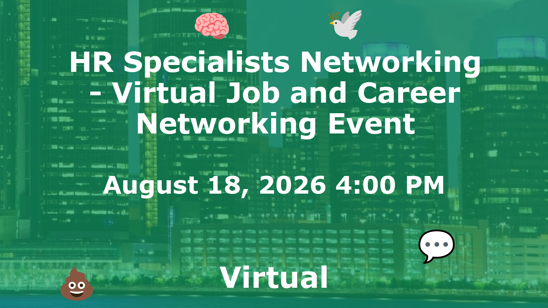 HR Specialists Networking - Virtual Job and Career Networking Event event image